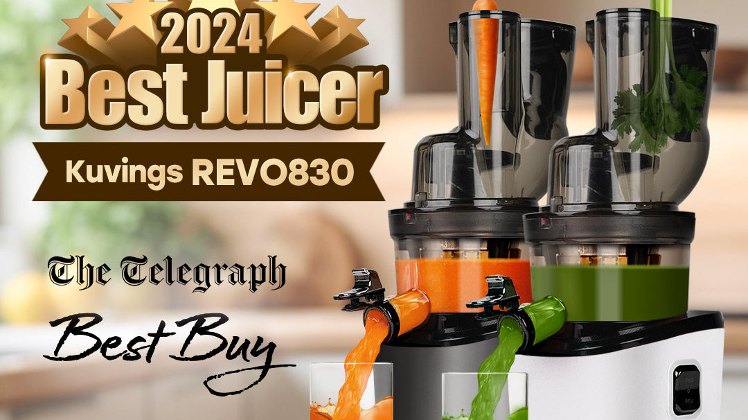 The Telegraph selects the REVO830 as the “BEST OVERALL” juicer of 2024.