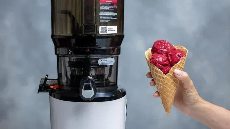 Helado de frutos rojos sin azúcar