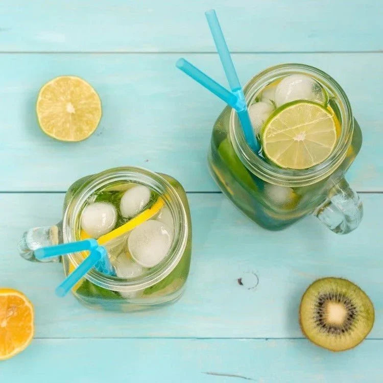 Limonada verde de manzana y menta